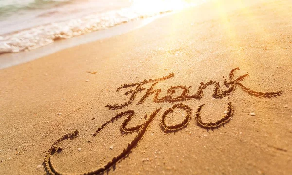 Thank you inscription — Stock Photo, Image