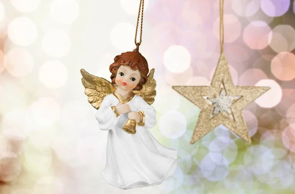 Pequeno anjo decorativo — Fotografia de Stock