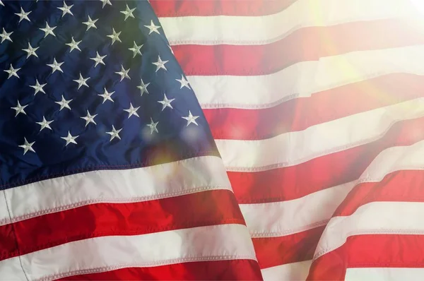 United States America Flag Background — Stock Photo, Image