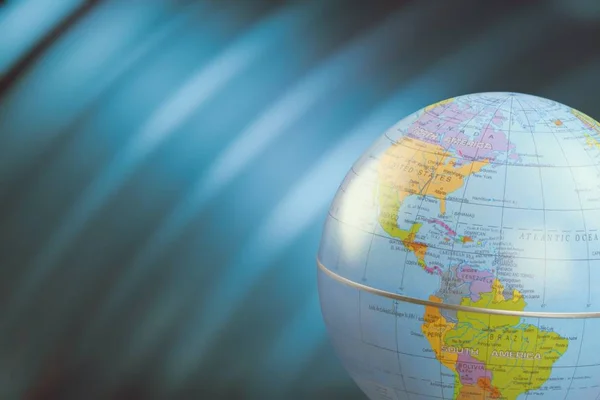 Gloeiende Globe Van Aarde — Stockfoto
