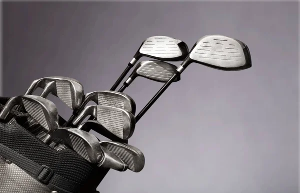 Different golf clubs — Stock Photo, Image