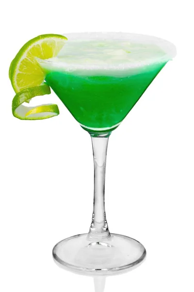 Cocktail Martini Vista Close Vidro — Fotografia de Stock