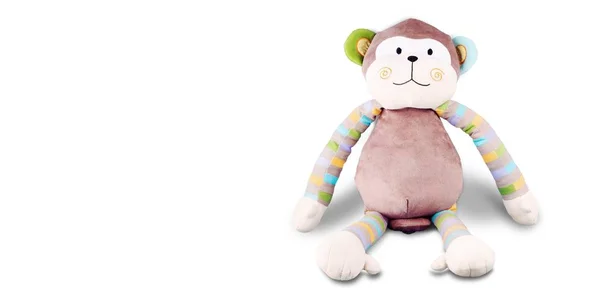 猴子毛绒玩具 — 图库照片