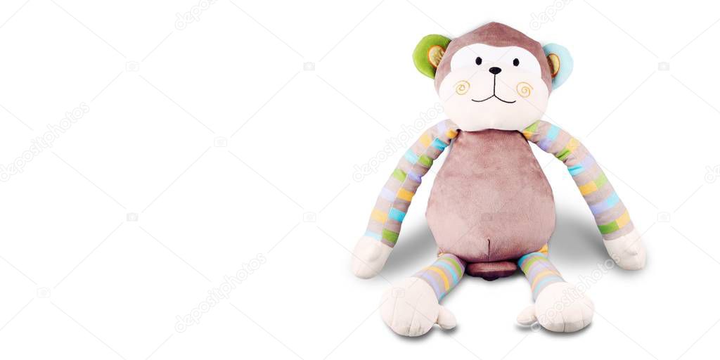 Monkey soft toy 