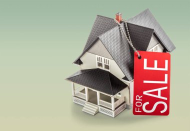 Klasik ev modeli satışa, açık renkli 