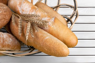 Fırın ekmek, ekmek, buğday kulakları loafs