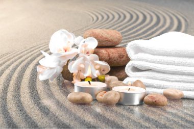 Güzel spa kompozisyon, sağlık kavramı 