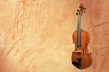 Ahşap Klasik keman, sanat kavramı 