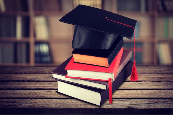 Graduation Hat Onderwijsconcept — Stockfoto