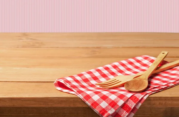 Tablecloth Kitchenware Table — Stock Photo, Image