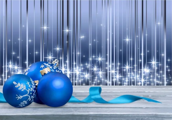 Hermosas Bolas Navidad Fondo Festivo —  Fotos de Stock