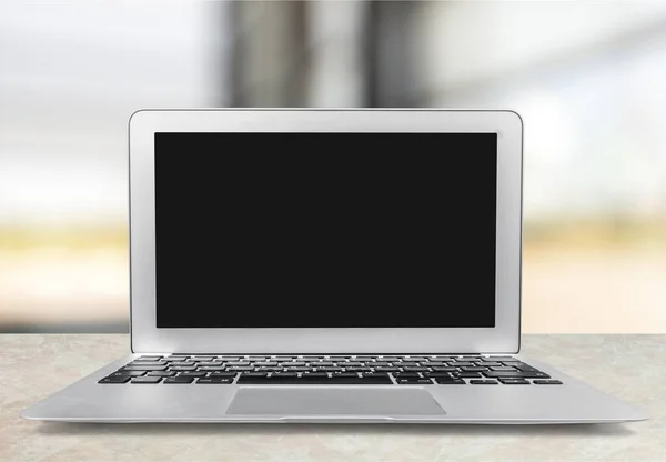 Moderner Laptop Hintergrund — Stockfoto