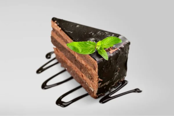 Νόστιμα Κέικ Σοκολάτας Γλυκό Επιδόρπιο — Φωτογραφία Αρχείου