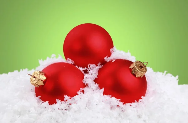 Hermosas Bolas Navidad Fondo Festivo —  Fotos de Stock
