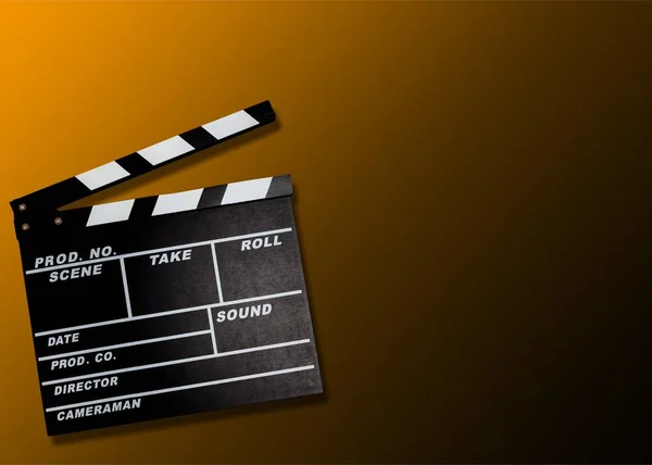 Movie Clapper Modello Sfondo — Foto Stock