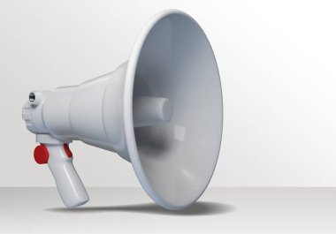 beyaz bullhorn kamu adresi megafon