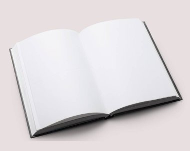 boş beyaz sayfalarla Defteri'ni