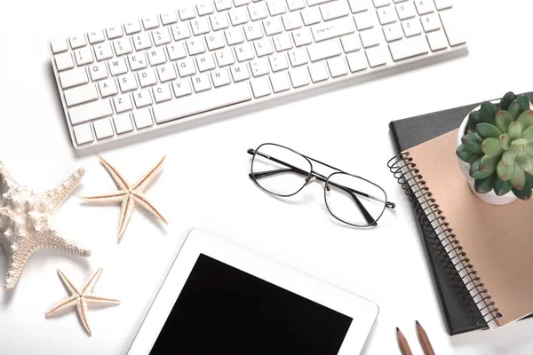 iş geçmişi, Ofis Masası, üstten görünüm 