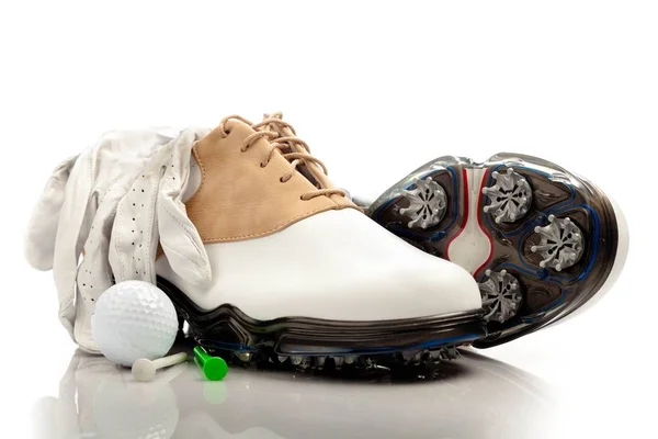 Coppia Scarpe Golf Golf Club — Foto Stock