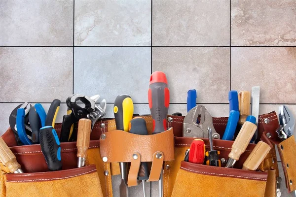 Tool Belt Tools Close View — Stock Photo, Image