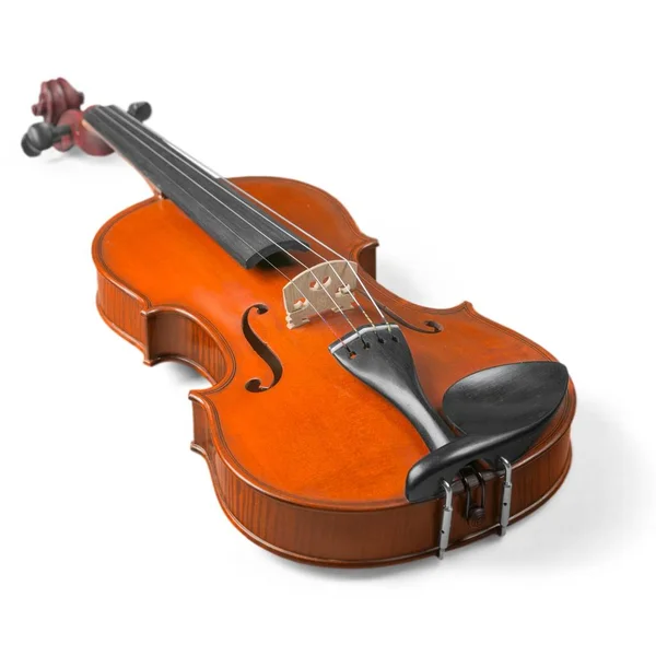 Violino Clássico Madeira Conceito Arte — Fotografia de Stock