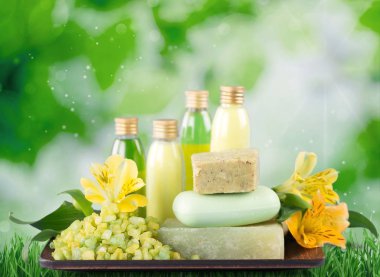 Güzel spa kompozisyon, sağlık kavramı 
