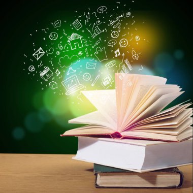 Yığın kitap, eğitim ve arka plan öğrenme