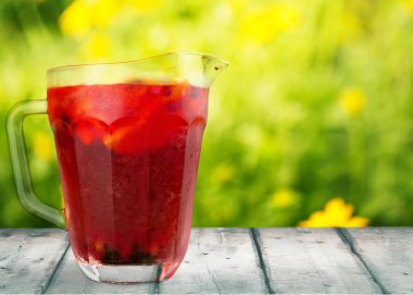 Sangria, içecek, meyve.