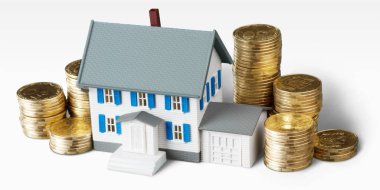 Sikke, gayrimenkul kavramı ile ev modeli