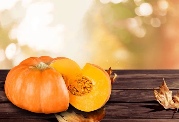 Dýně Izolovaná Podzim Podzimní Pozadí — Stock fotografie
