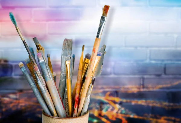 art paint artist brushes, creativity and talent
