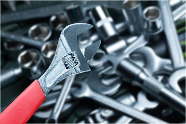Close View Spanner — Stock Photo, Image