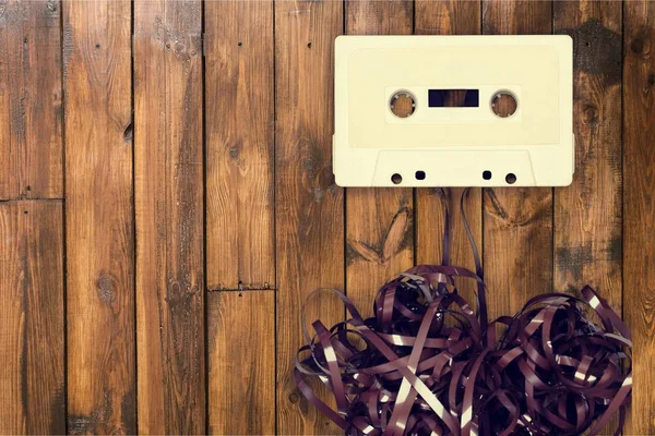 Retro Ses Teyp Müzik Konsepti — Stok fotoğraf