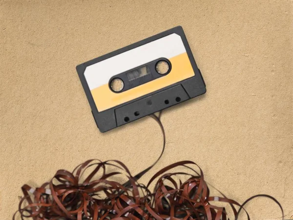 Retro Audio Tape Muziek Concept — Stockfoto