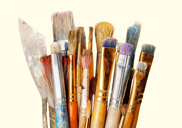 Arte Pintor Pinceles Creatividad Talento —  Fotos de Stock