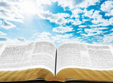 Açık arka plan üzerinde Vintage kitap