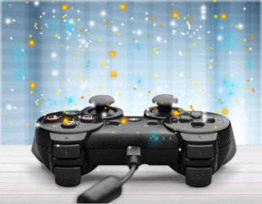 İzole arka plan üzerinde joystick 