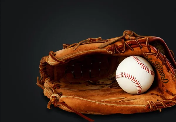 Honkbal Catcher Apparatuur Geïsoleerd Achtergrond — Stockfoto