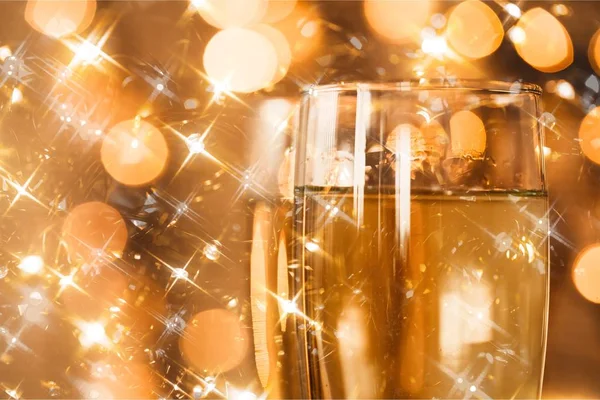 Окуляри Шампанського Концепція Святкування — стокове фото