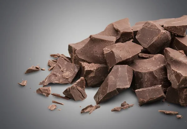 Stuks Van Heerlijke Chocolade Achtergrond — Stockfoto