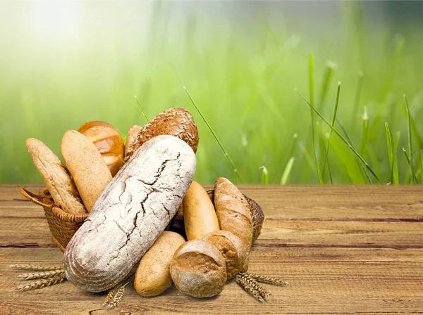 Свіжий Домашній Хліб Ізольований Фоні — стокове фото