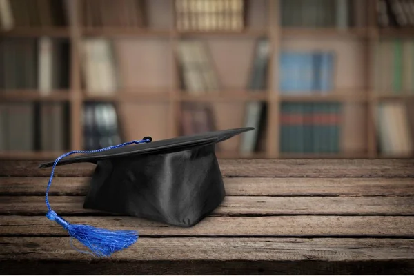 Sombrero Graduación Concepto Educación —  Fotos de Stock