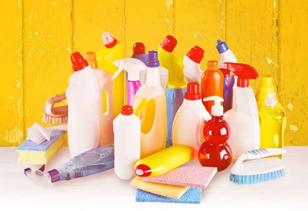 Cleaning Equipment Housework Close View — Stock Photo, Image