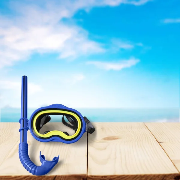 Snorkelen masker en buis — Stockfoto