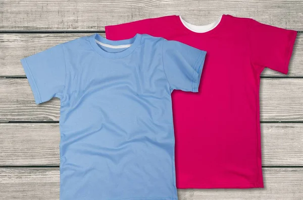 Zásobníku barevná trička — Stock fotografie