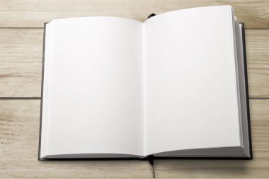 boş beyaz sayfalarla Defteri'ni