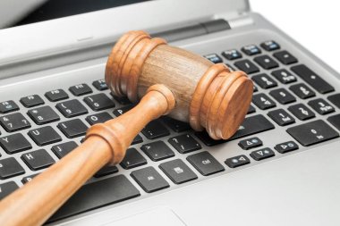 Laptop klavye, yakından görmek tokmak