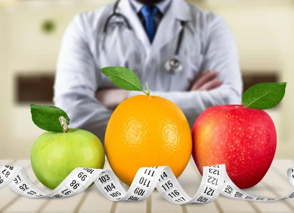 Meetlint Vers Fruit Gezondheid Concept — Stockfoto