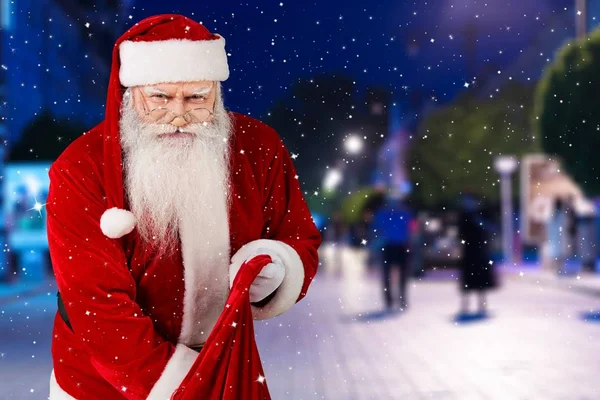 Portrét Santa Clause Vánoce — Stock fotografie