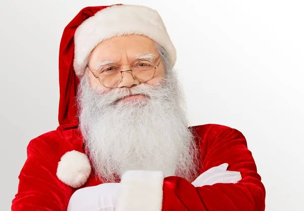 Retrato de Papai Noel — Fotografia de Stock